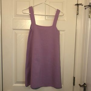 Zara light purple dress with thin straps size S